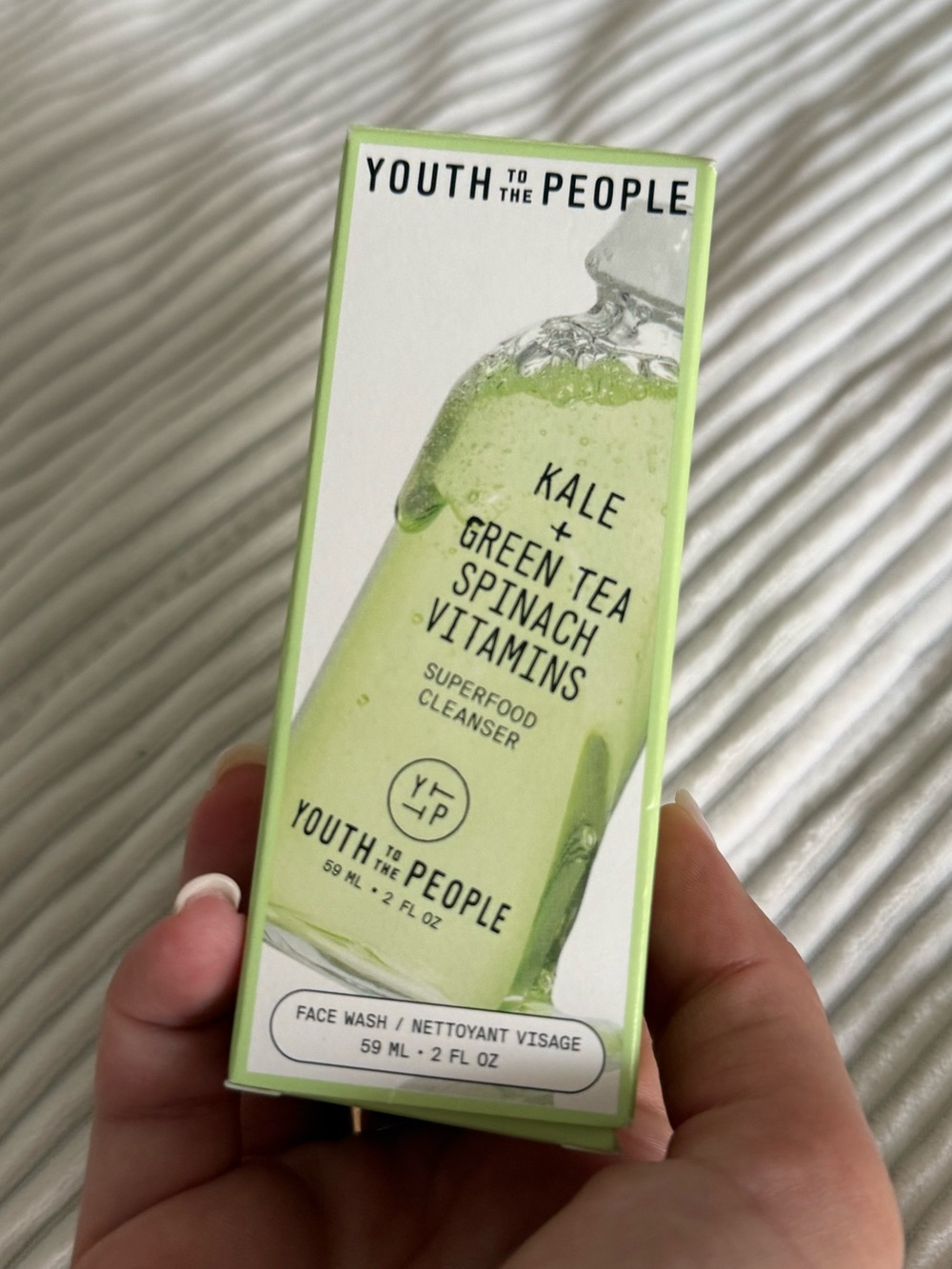 YOUTH TO THE PEOPLE Superfood Antioxidant Cleanser Travel Size 2oz NWT NIB